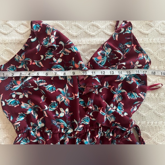 Blue Rain Beautiful Romper Multi Colors Women’s size Small - Picture 15 of 15